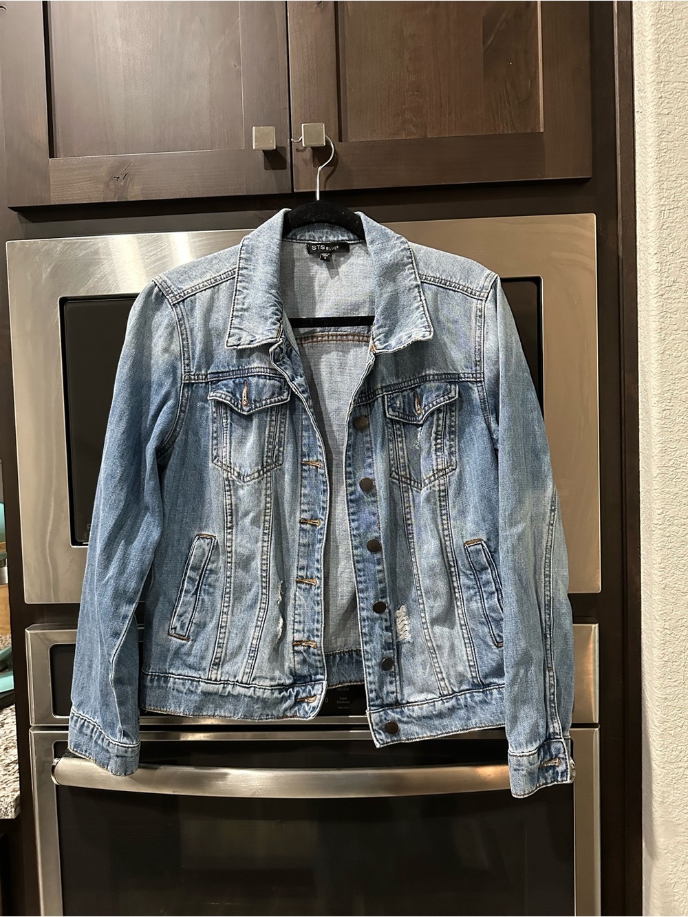 STS Blue Light Wash Denim Jacket